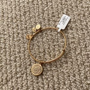 NEW Alex & Ani Script Initial “C” Bracelet First Release A13EB14CG 2013 NWT